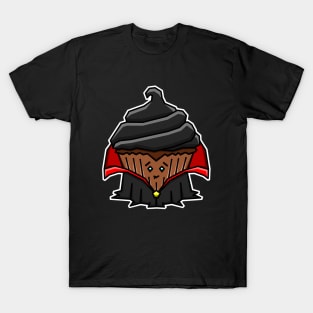 Cute and Creepy Chocolate Vampire Dracula Cupcake Gift - Vampire Cupcake T-Shirt